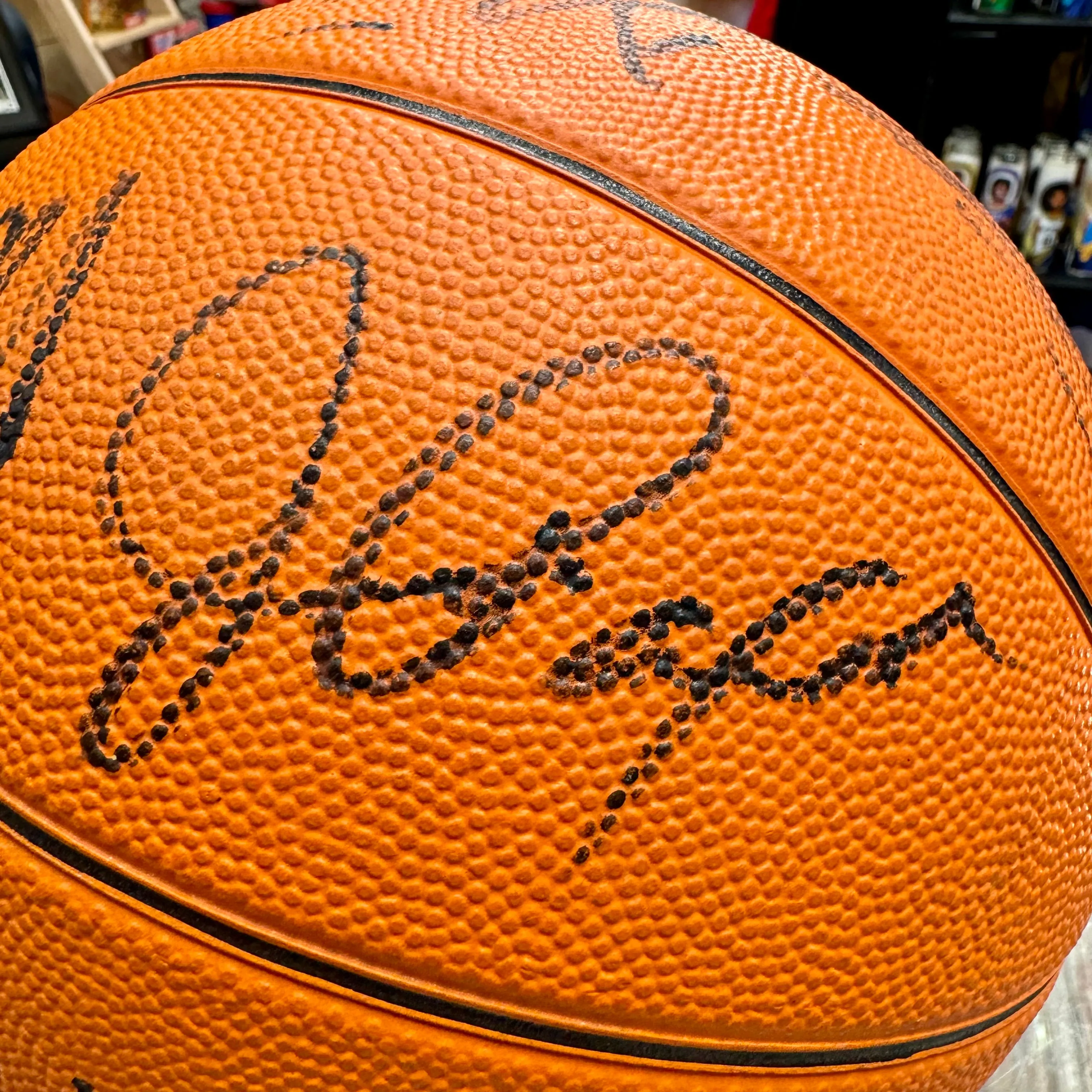 1984-85 Blazers Team Signed Ball