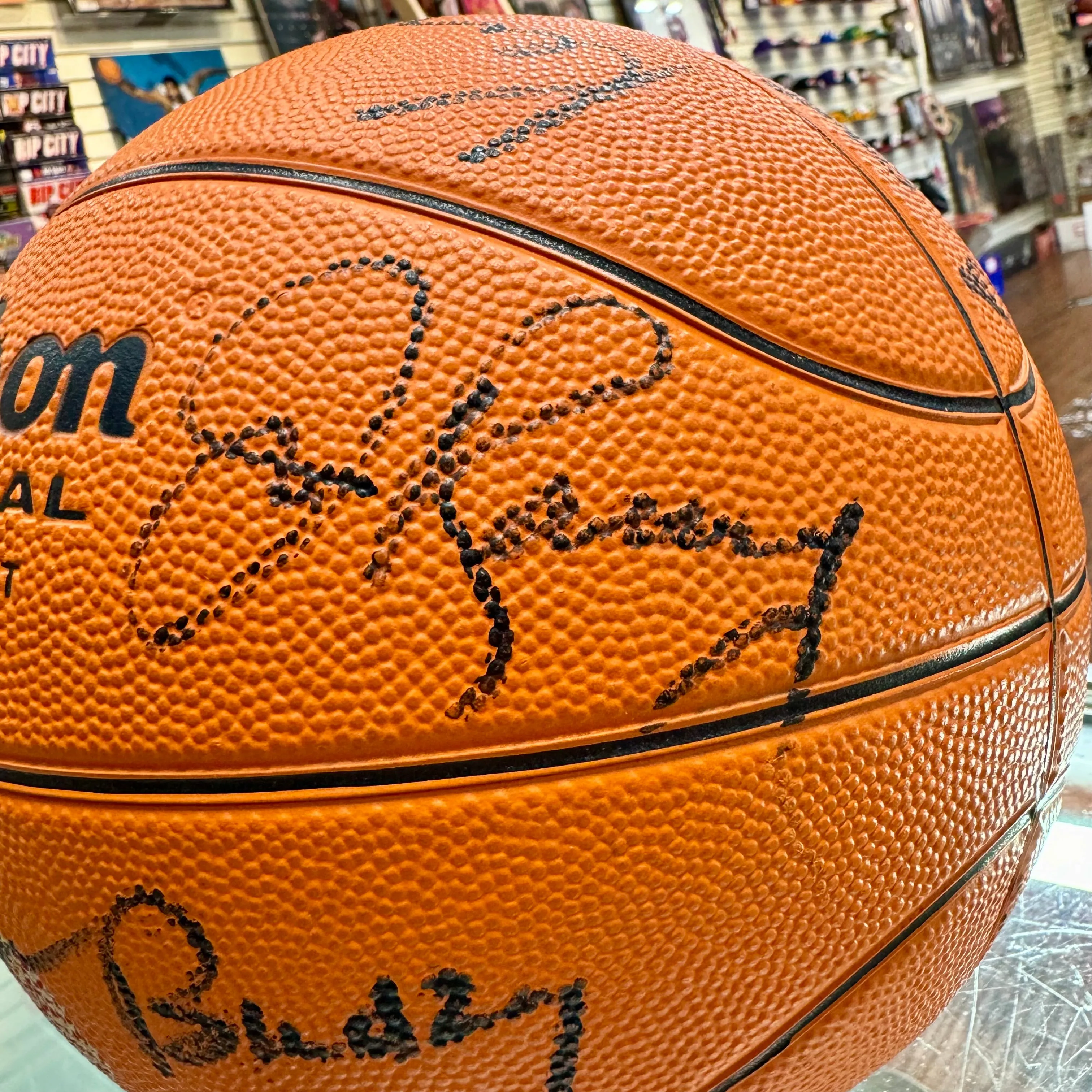 1984-85 Blazers Team Signed Ball