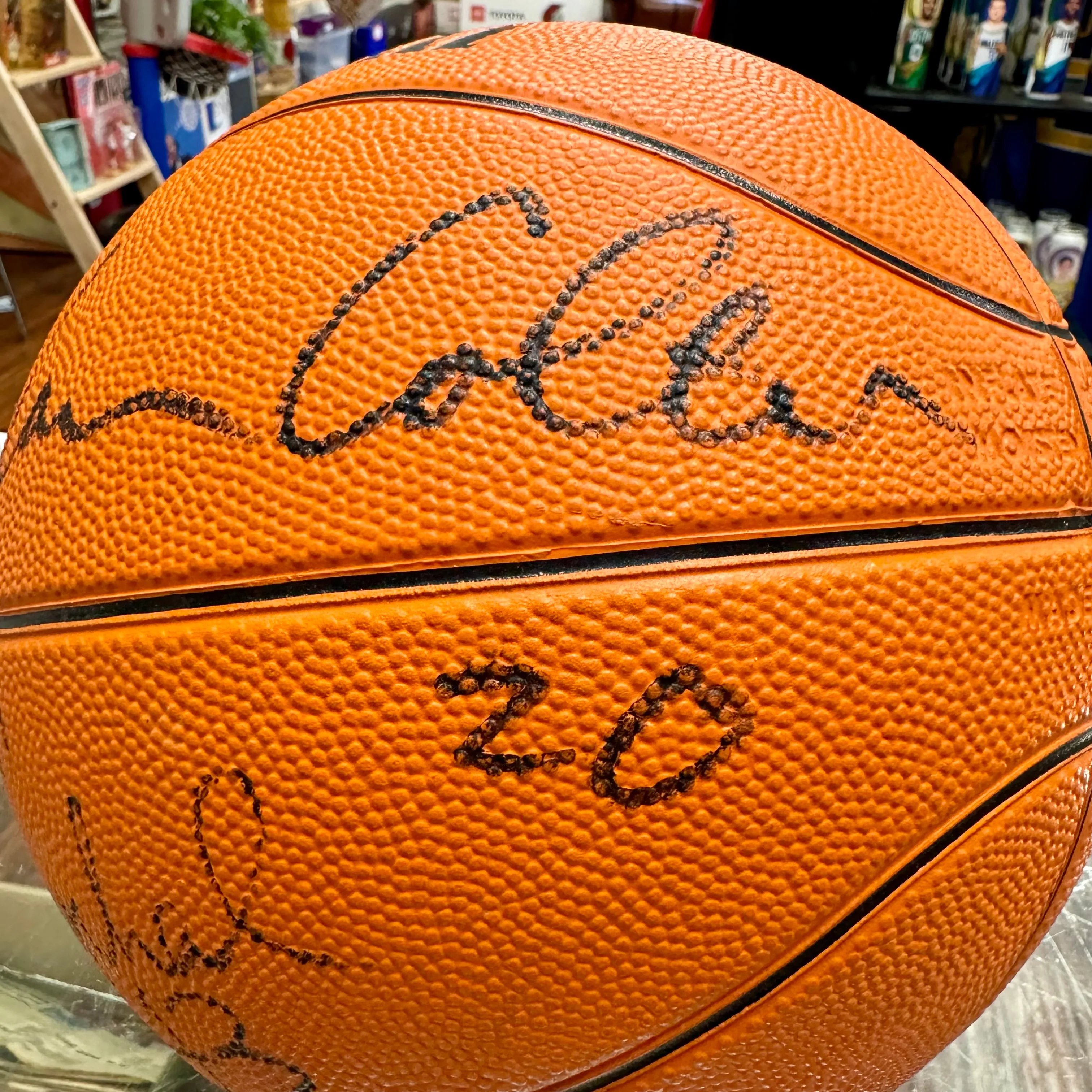 1984-85 Blazers Team Signed Ball