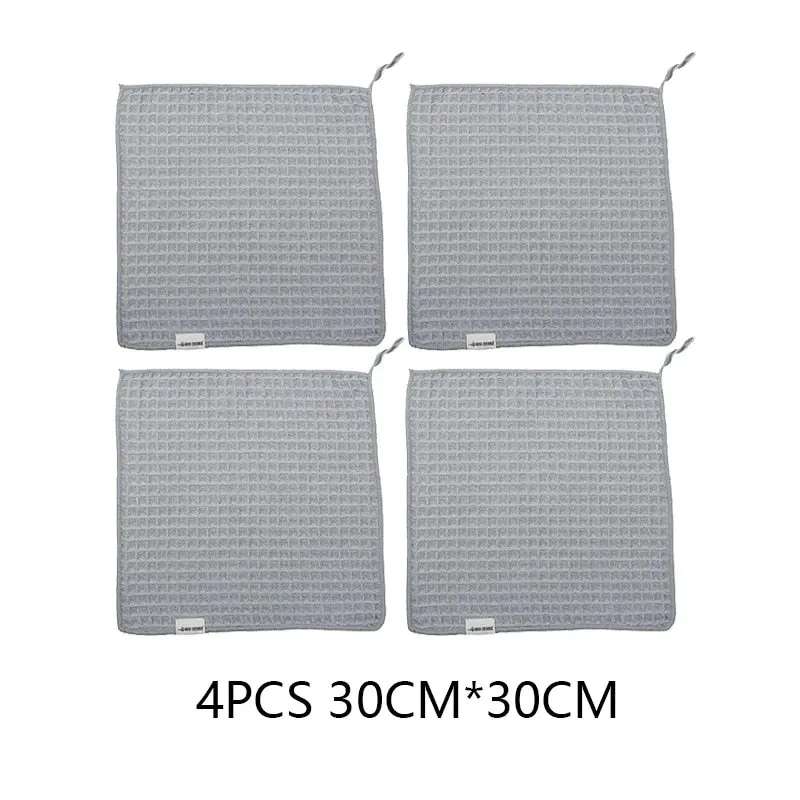 4-Pack Premium Coffee Machine Cleaning Towels