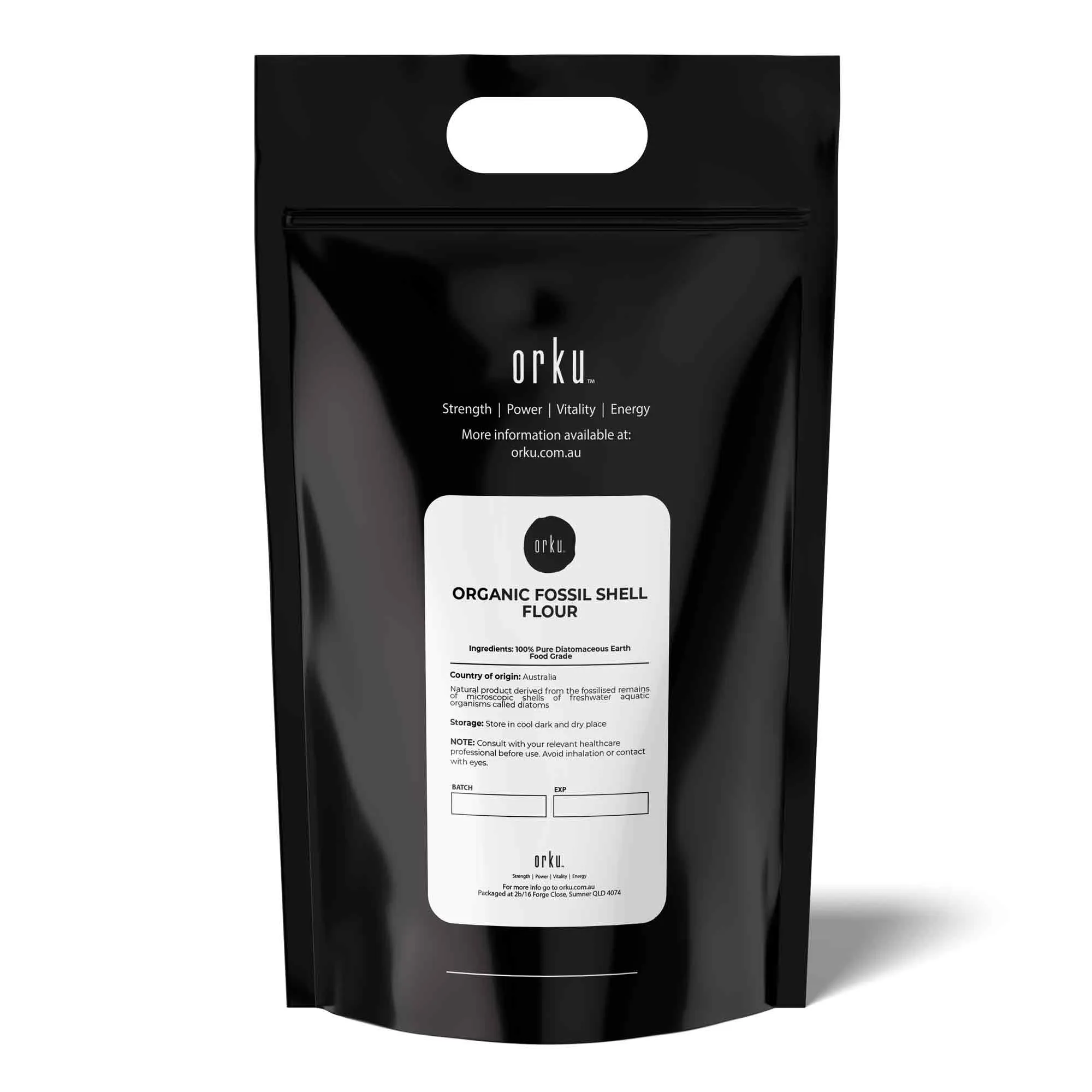 5Kg Organic Fine Diatomaceous Earth | Food Grade Fossil Shell Flour Powder