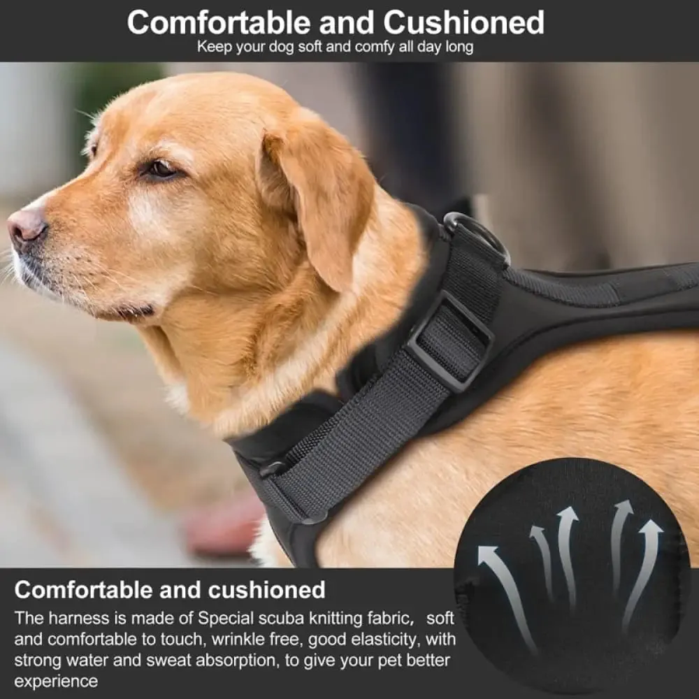 Adjustable Durable Lightweight Breathable Padded Pet Vest Harness for Small Medium Large Dogs