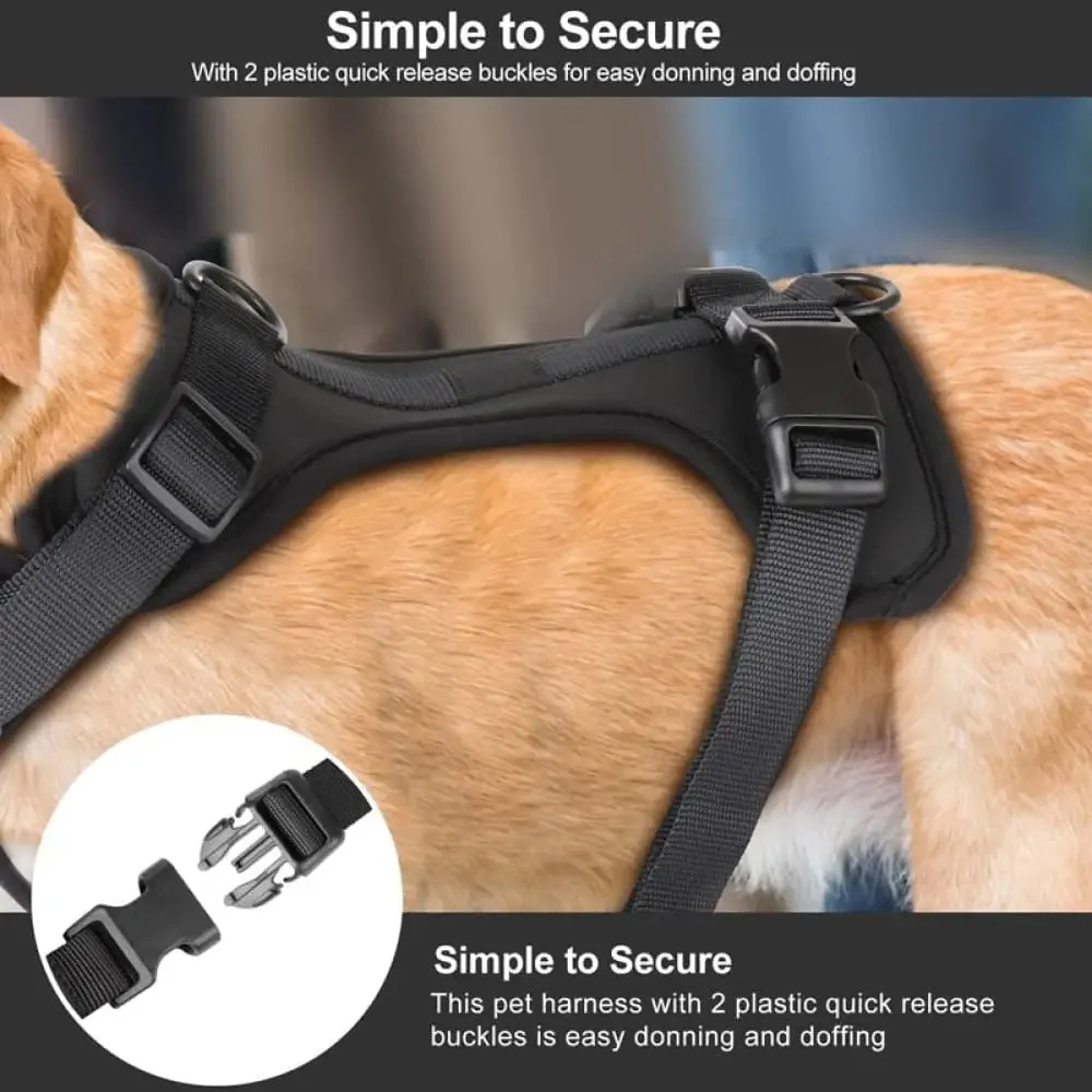 Adjustable Durable Lightweight Breathable Padded Pet Vest Harness for Small Medium Large Dogs