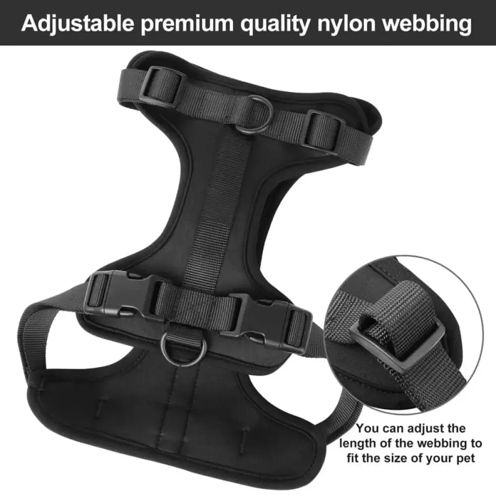Adjustable Durable Lightweight Breathable Padded Pet Vest Harness for Small Medium Large Dogs