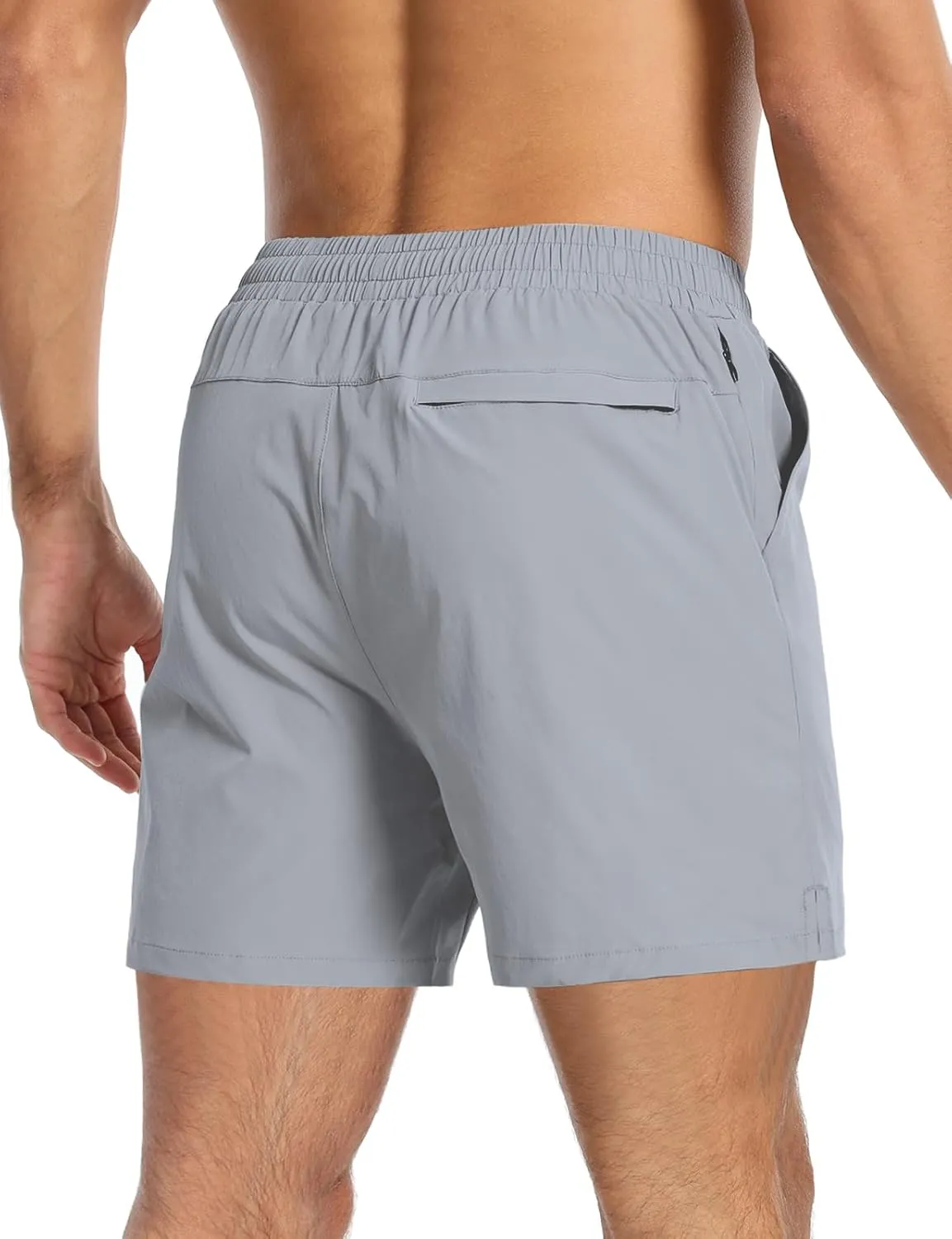 Aolesy Mens 2 in 1 Running Shorts -5''/7'' Quick Dry Workout Gym Shorts with Pockets, Tennis Training Athletic Shorts