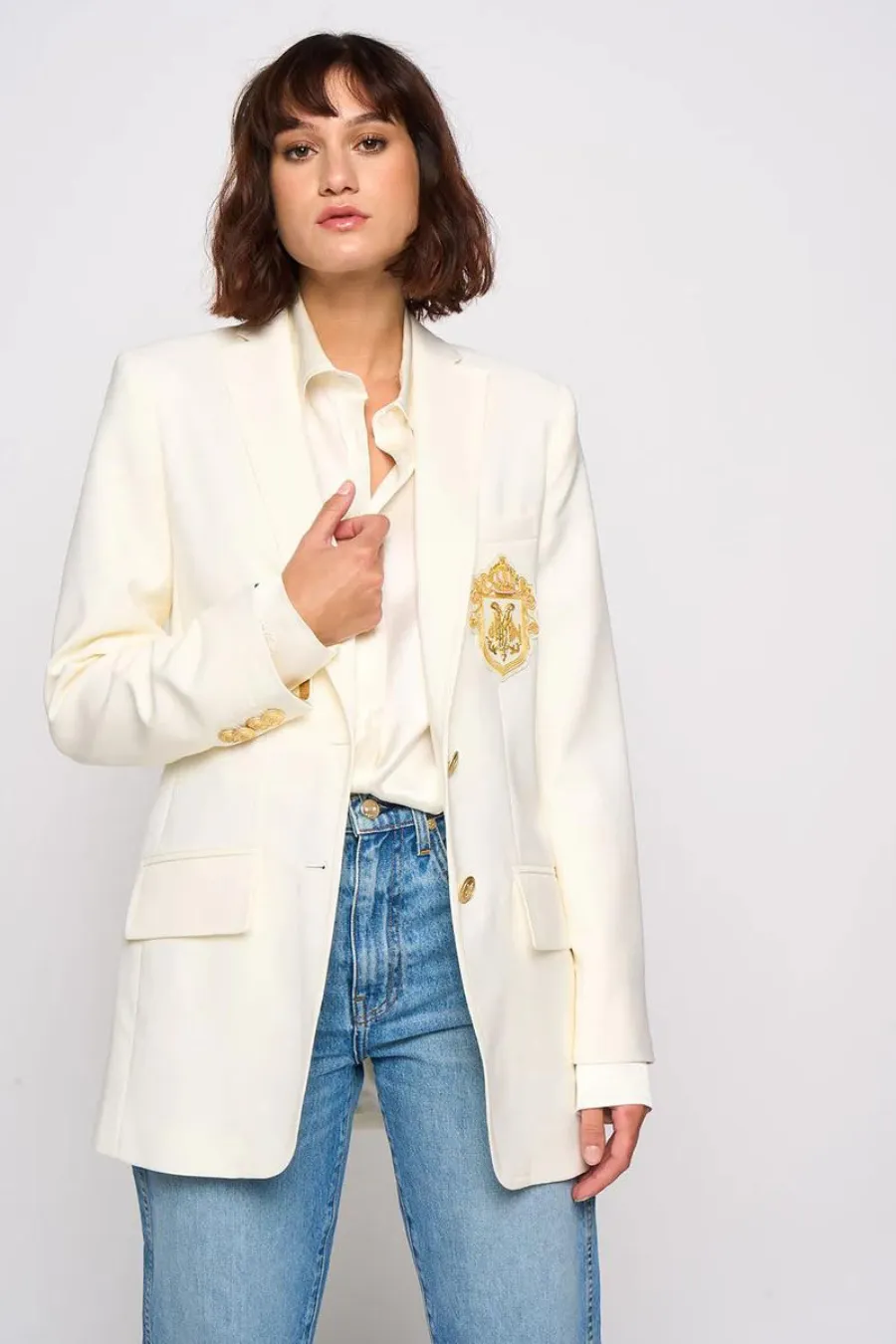 Armand Blazer Ecru