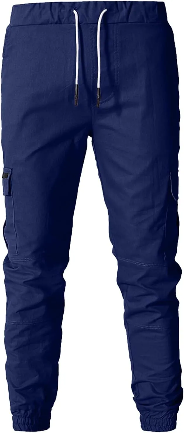 Big and Tall Cargo Pants for Men Sweatpants for Men Tactical Work Pants Sweatpants for Workout Running Training Pants