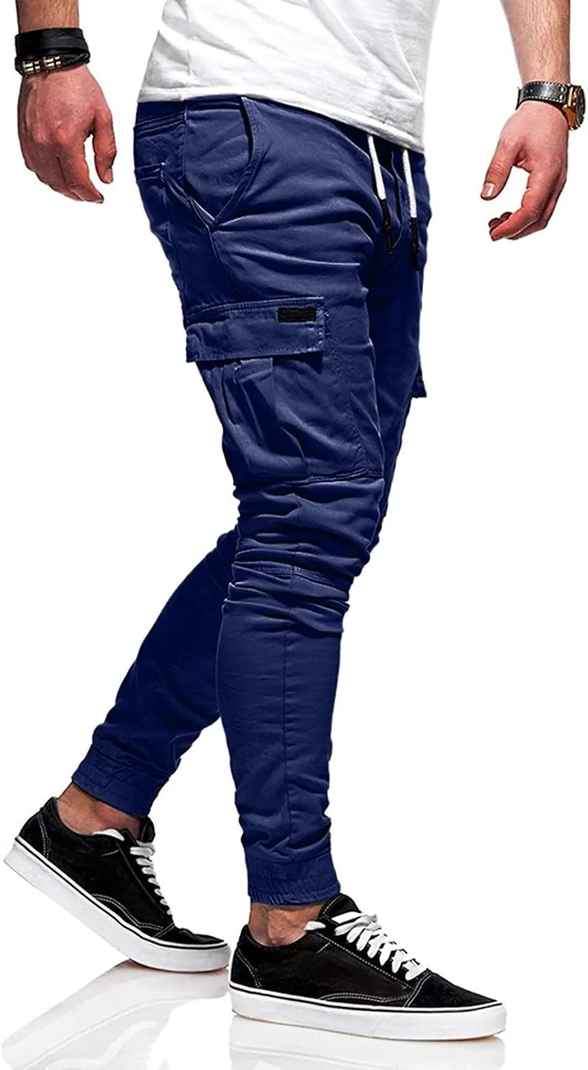 Big and Tall Cargo Pants for Men Sweatpants for Men Tactical Work Pants Sweatpants for Workout Running Training Pants