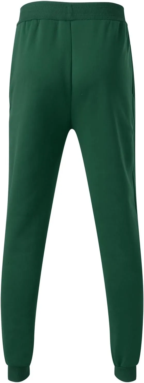 Big and Tall Sweatpants for Men Bottoms Slim Fit Sports Trousers with Zip Pockets Mens Cargo Sweatpants Heavyweight