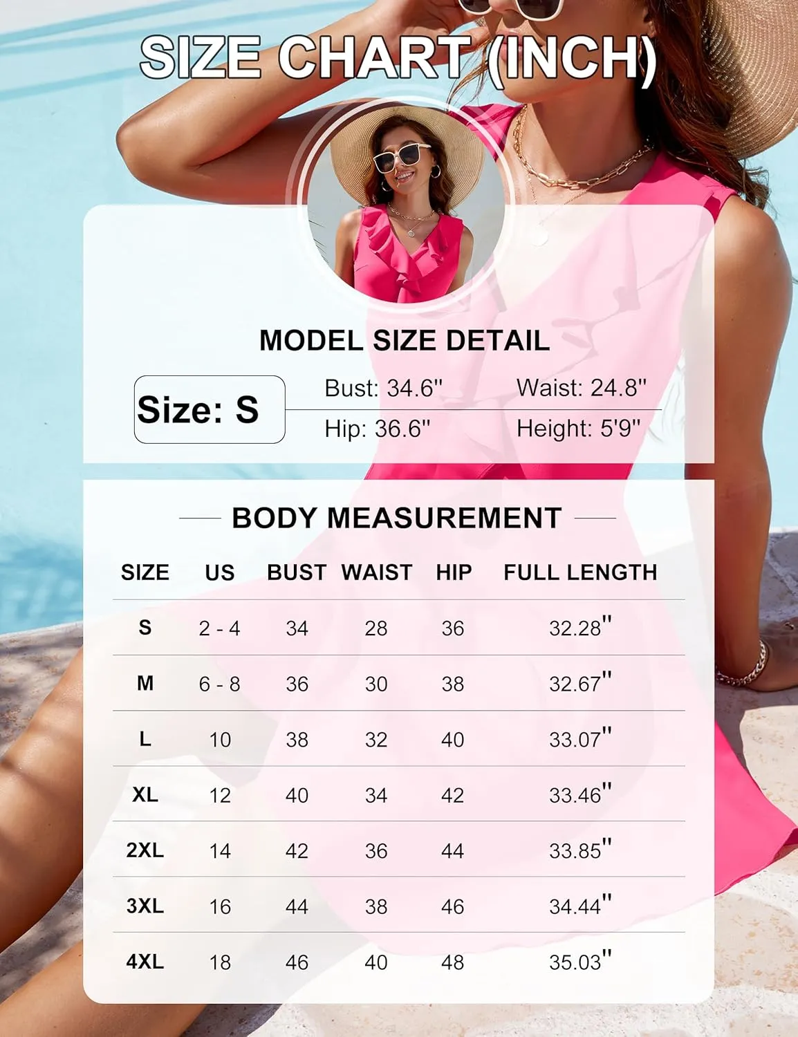 Blooming Jelly Womens Beach Cover Up Dress Sleeveless Ruffle Swimsuit Coverup Casual Ladies Summer Vacation Mini Sundress
