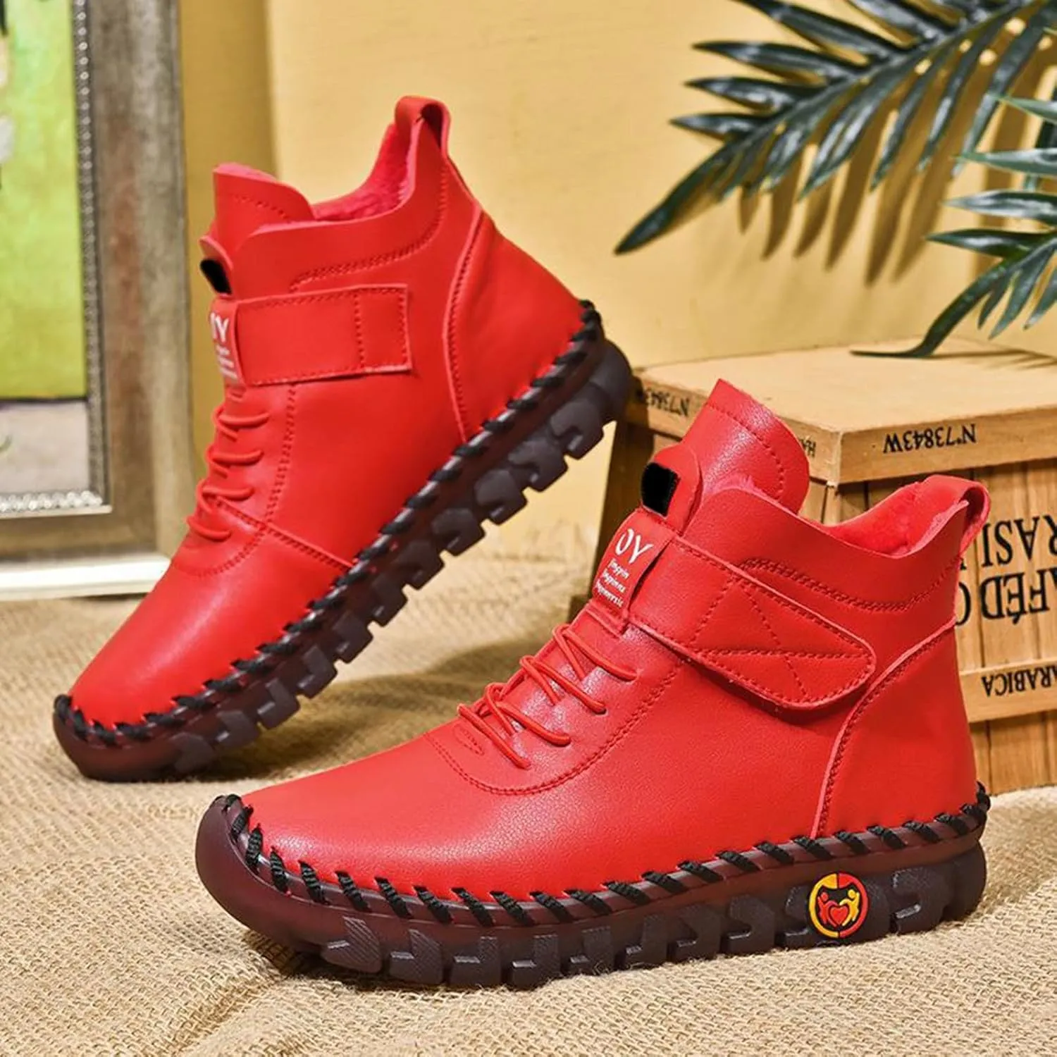 Booties for Women Arch Support Womens Low Heel Fashion Lace Up Zipper Boots Fall Winter Outdoor Short Bootie