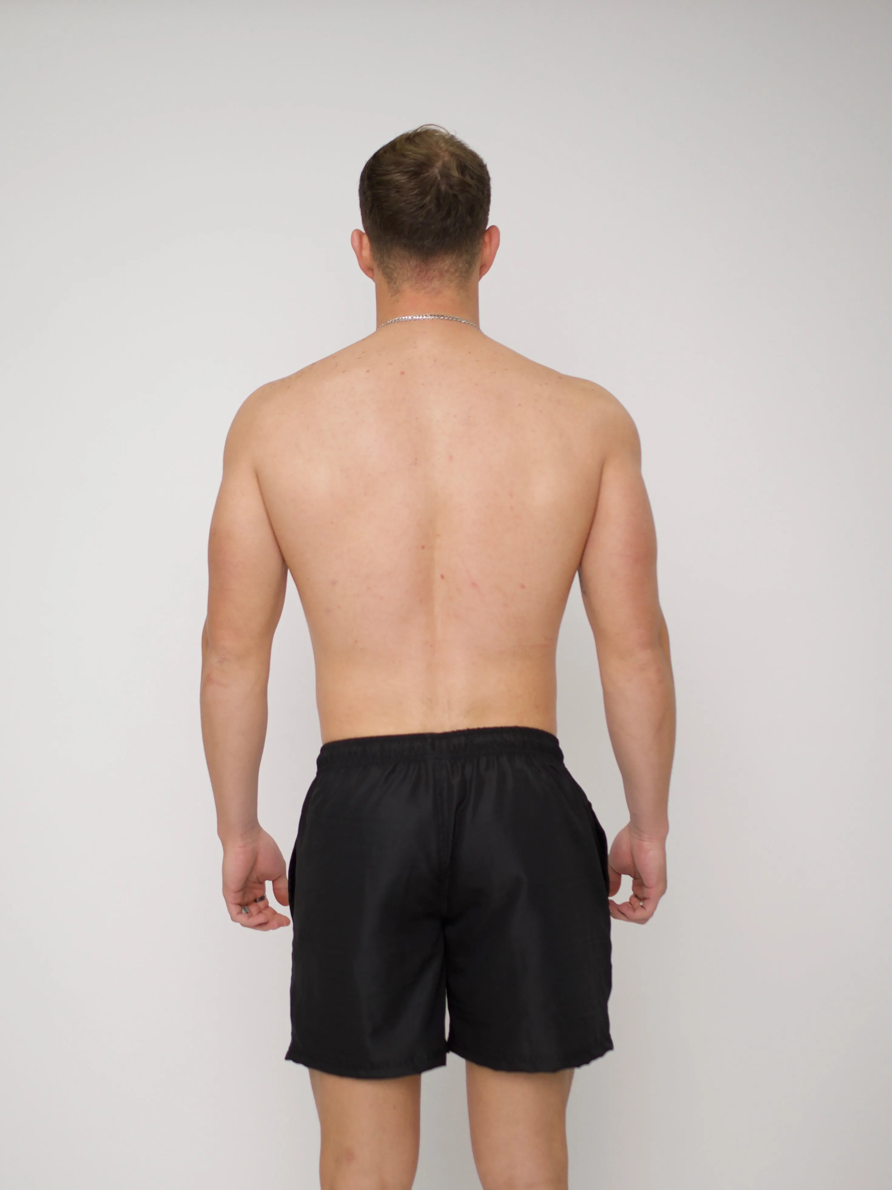 BOYFRIEND SHORTS / BLACK