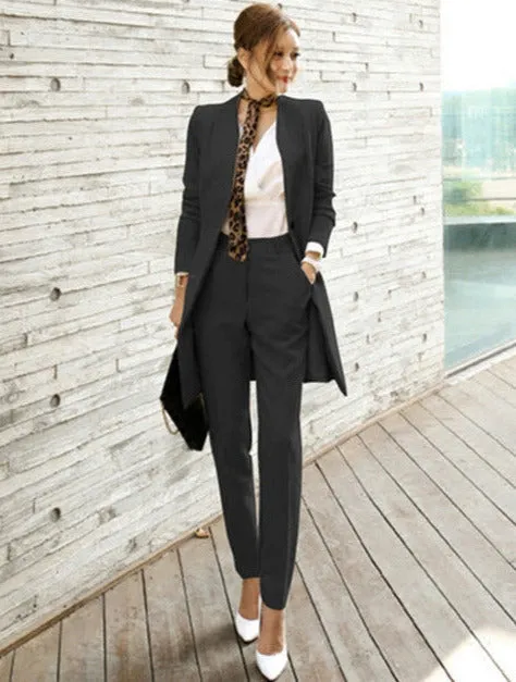 Business Pak - Dames - Elegante Slim Fit Pasvorm