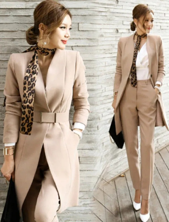 Business Pak - Dames - Elegante Slim Fit Pasvorm