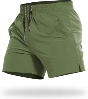 CANGHPGIN Mens Workout Athletic Shorts 7 inch / 5 inch Quick Dry Running Shorts Men Lightweight Sports Gym Shorts with Pocket