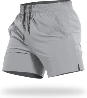 CANGHPGIN Mens Workout Athletic Shorts 7 inch / 5 inch Quick Dry Running Shorts Men Lightweight Sports Gym Shorts with Pocket