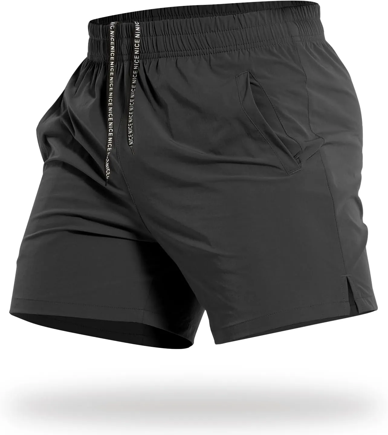 CANGHPGIN Mens Workout Athletic Shorts 7 inch / 5 inch Quick Dry Running Shorts Men Lightweight Sports Gym Shorts with Pocket