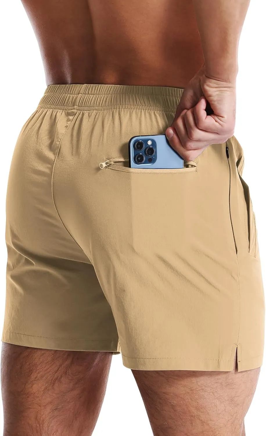 CANGHPGIN Mens Workout Athletic Shorts 7 inch / 5 inch Quick Dry Running Shorts Men Lightweight Sports Gym Shorts with Pocket