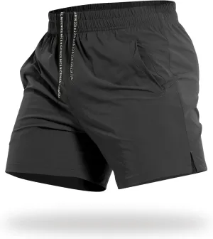 CANGHPGIN Mens Workout Athletic Shorts 7 inch / 5 inch Quick Dry Running Shorts Men Lightweight Sports Gym Shorts with Pocket