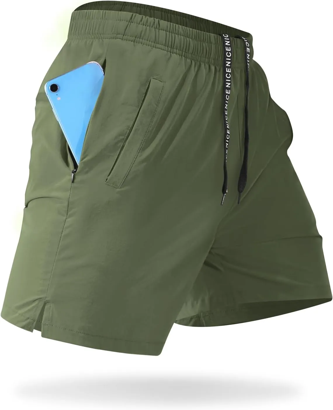 CANGHPGIN Mens Workout Athletic Shorts 7 inch / 5 inch Quick Dry Running Shorts Men Lightweight Sports Gym Shorts with Pocket