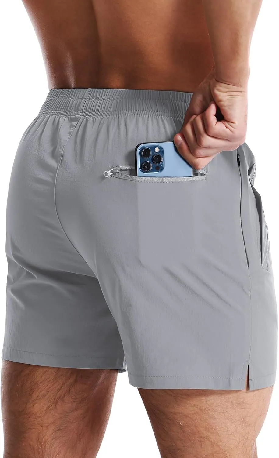 CANGHPGIN Mens Workout Athletic Shorts 7 inch / 5 inch Quick Dry Running Shorts Men Lightweight Sports Gym Shorts with Pocket