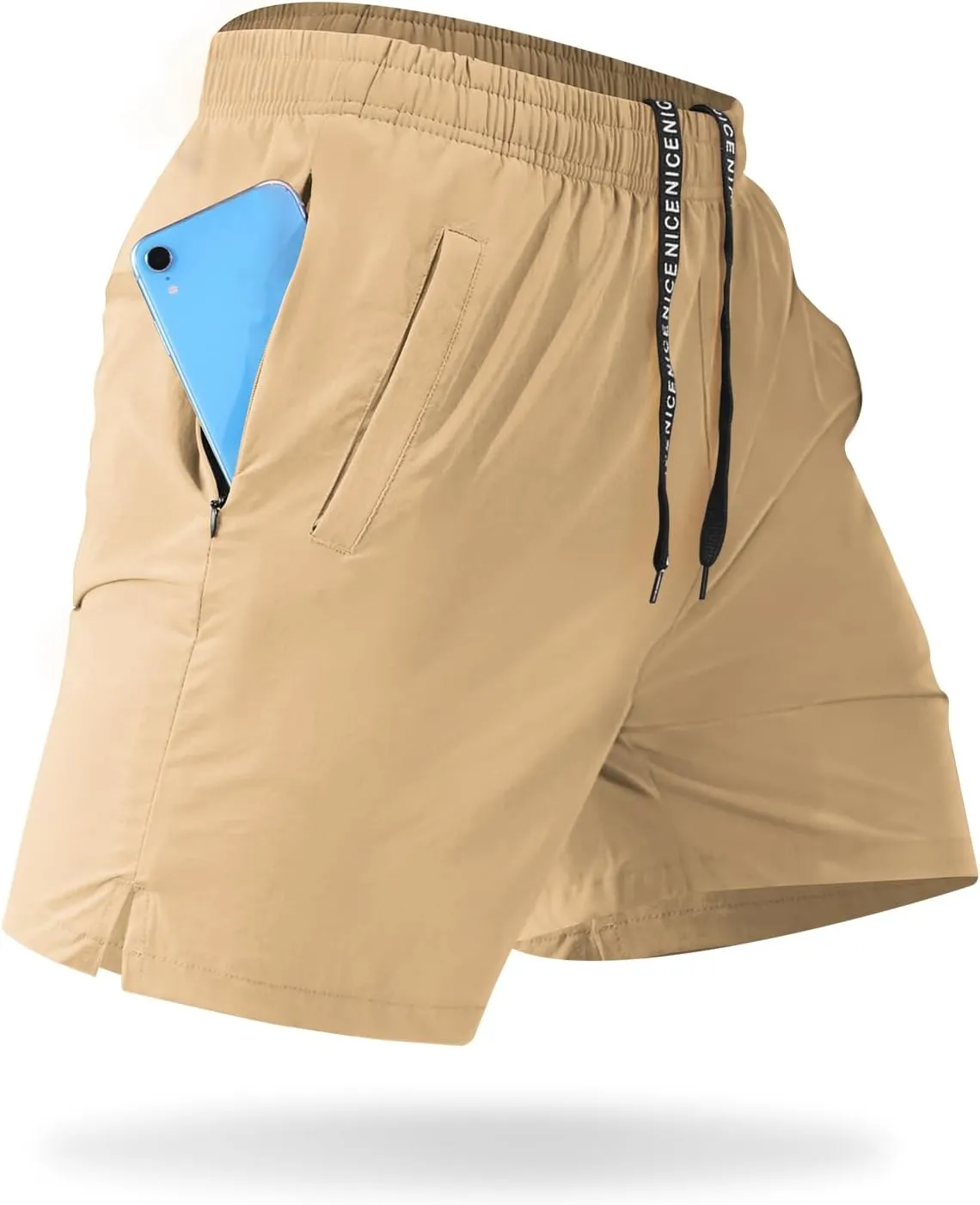 CANGHPGIN Mens Workout Athletic Shorts 7 inch / 5 inch Quick Dry Running Shorts Men Lightweight Sports Gym Shorts with Pocket
