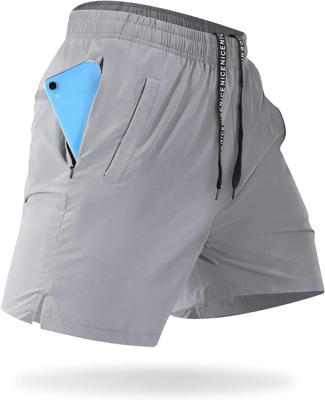 CANGHPGIN Mens Workout Athletic Shorts 7 inch / 5 inch Quick Dry Running Shorts Men Lightweight Sports Gym Shorts with Pocket