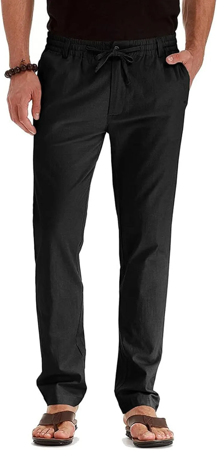 Cargo Pants for Men Big and Tall, Active Fleece Jogger Pants Regular and Big & Tall Sizes for Workout Running Men's