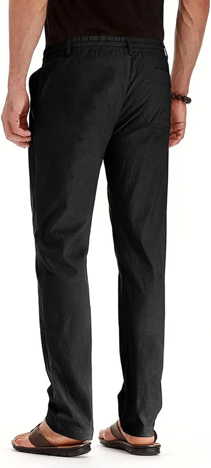 Cargo Pants for Men Big and Tall, Active Fleece Jogger Pants Regular and Big & Tall Sizes for Workout Running Men's