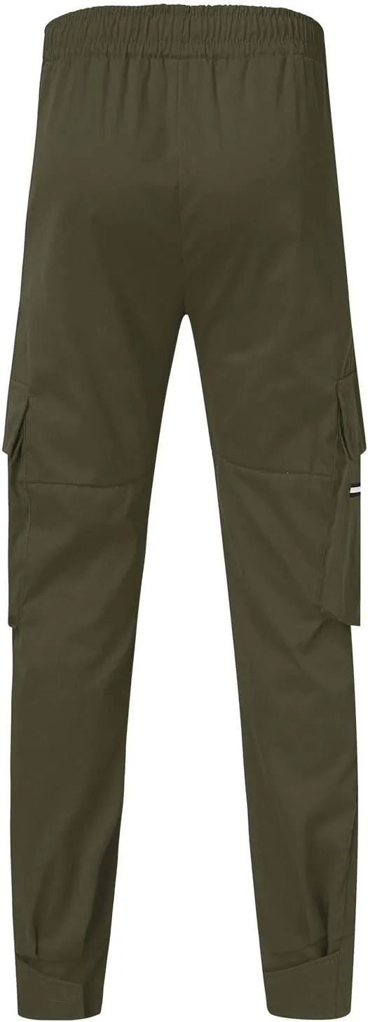 Cargo Pants for Men Big and Tall, Pants Sport Training Tapered Sweatpants Casual Athletics Joggers Mens Casual Pants