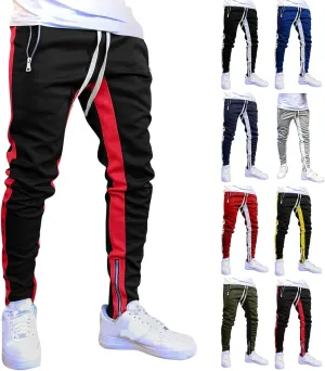 Cargo Pants for Men Big and Tall Straight Fit Cargo Pants for Men Stretch Men's Slim Fit Fleece Pants Winter Big and