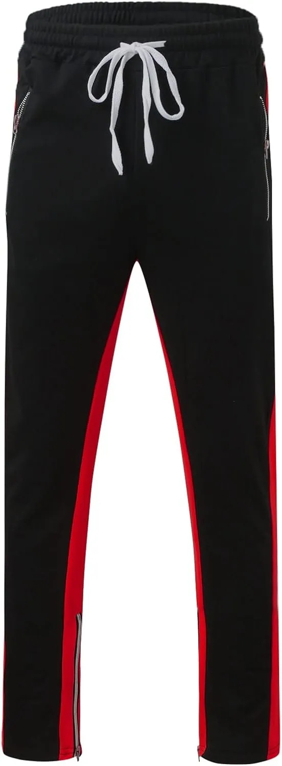 Cargo Pants for Men Big and Tall Straight Fit Cargo Pants for Men Stretch Men's Slim Fit Fleece Pants Winter Big and