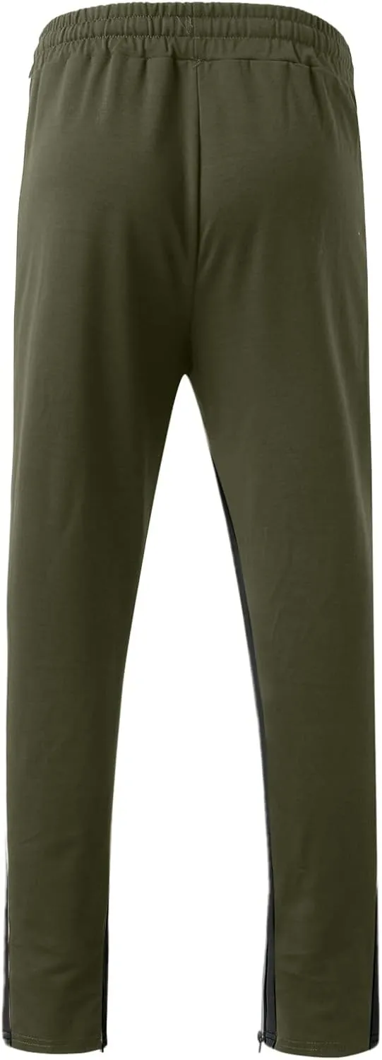 Cargo Pants for Men Big and Tall Straight Fit Cargo Pants for Men Stretch Men's Slim Fit Fleece Pants Winter Big and