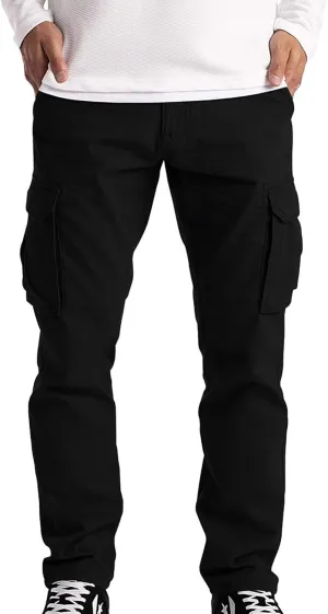 Cargo Pants for Men Big and Tall Sweatpants for Men Jogger Work Men's Jogging Pants Hiking Trousers Tactical Track Pants