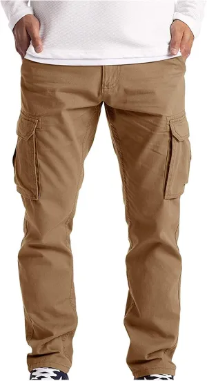 Cargo Pants for Men Big and Tall Sweatpants for Men Jogger Work Men's Jogging Pants Hiking Trousers Tactical Track Pants