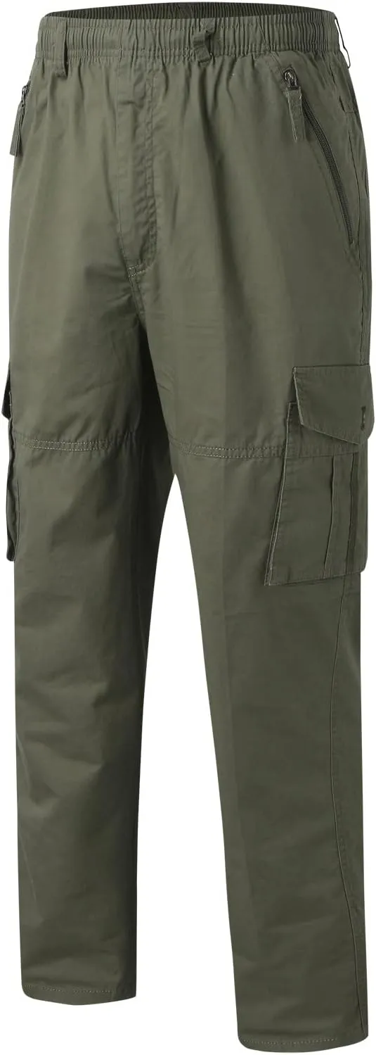 Cargo Pants for Men Joggers Casual Loose Fit Baggy Athletic Jogger Pants with Pockets Sweatpants for Men Men's Active