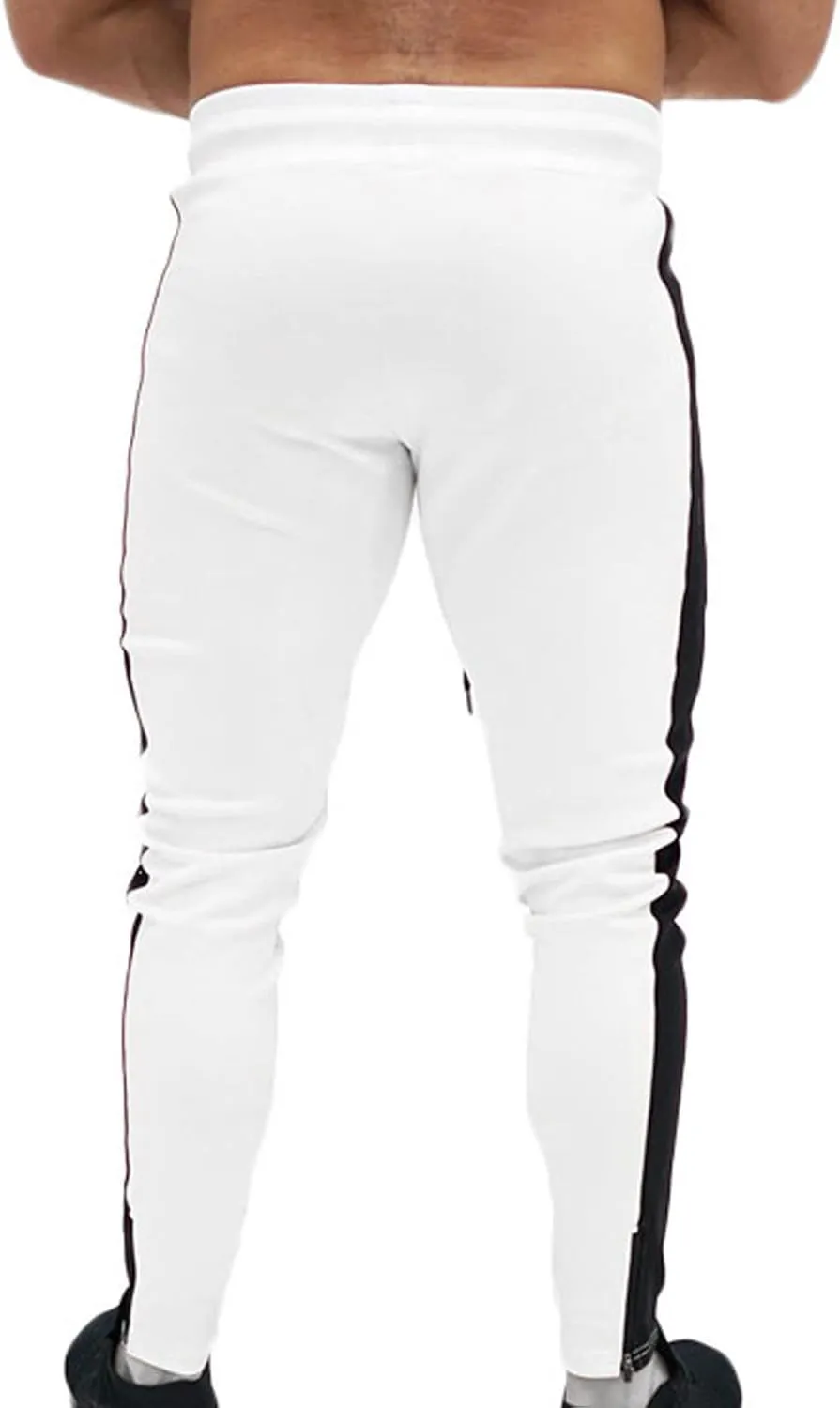 Cargo Pants for Men Joggers Elastic Waist Straight Leg Trousers Workout Jogger Pants with Pockets Sweatpants for Men