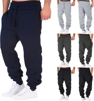 Cargo Sweatpants for Men Baggy Athletic Cargo Sports Pants Sweats Casual Straight-Leg Trousers Men's Cargo Sweatpants