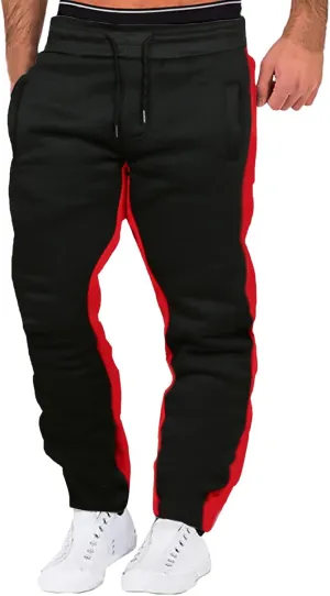 Cargo Sweatpants for Men Baggy Pants Drawstring Waist Workout Outdoor Jogger Sweatpants Men Joggers Chino Cargo Pants