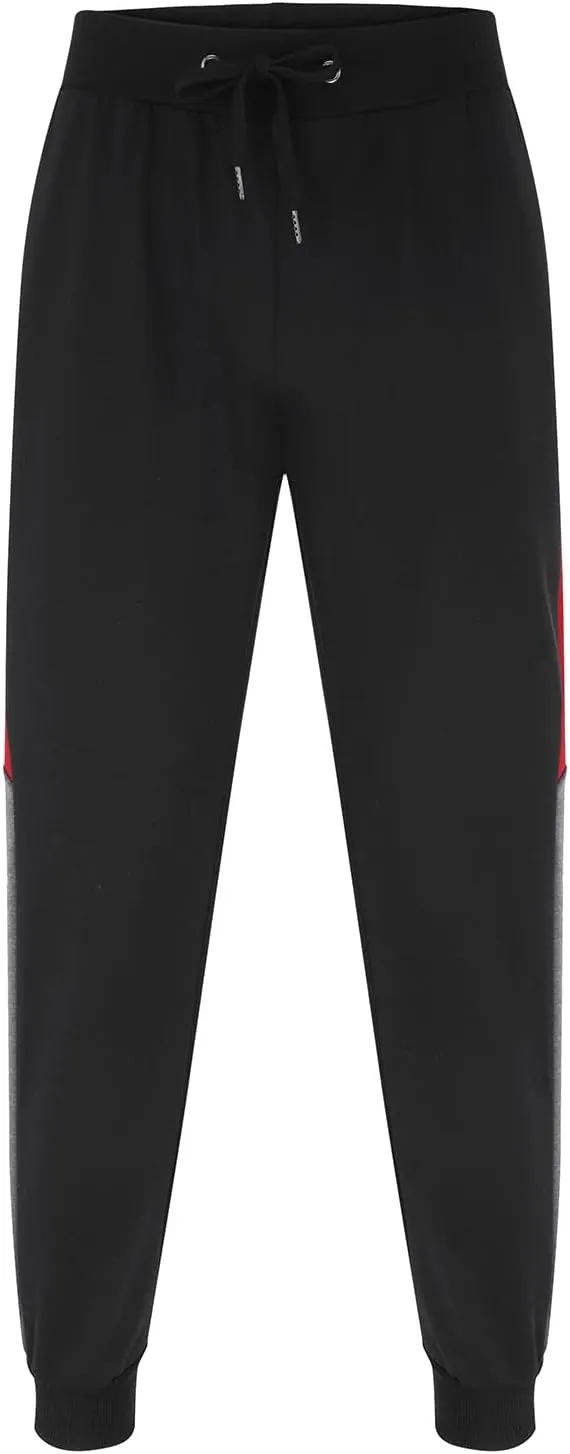 Cargo Sweatpants for Men Big and Tall Pants Men's Fashion Solid Bag Overalls Sports Casual Jogging Pants Light Hiking