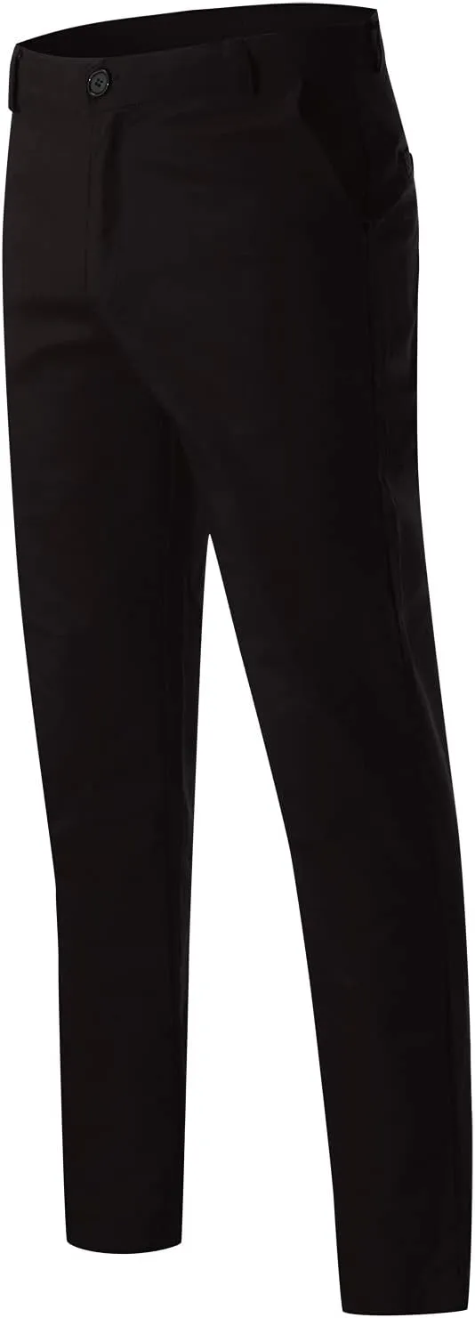 Cargo Sweatpants for Men Khaki Baggy Pants with Zipper Pockets Man's Lightweight Hiking Ripstop Cargo Pants Regular