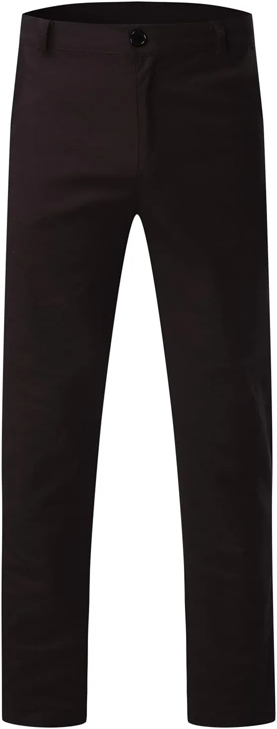 Cargo Sweatpants for Men Khaki Baggy Pants with Zipper Pockets Man's Lightweight Hiking Ripstop Cargo Pants Regular