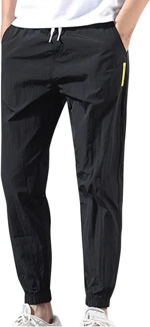 Cargo Sweatpants for Men Mens Lounge Pants Work Casual Jogger Sweatpants for Men Multi-Pocket Cargo Pants Drawstring