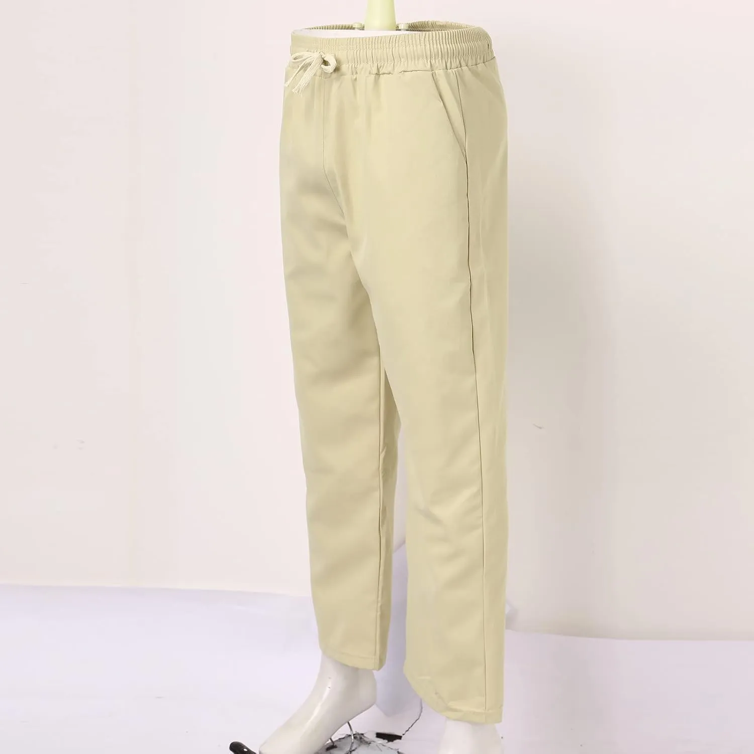 Cargo Trousers for Men and Tall Jogger Sweatpants Cargo Joggers for Men Stretch Relaxed Fit Elastic Waist Trousers