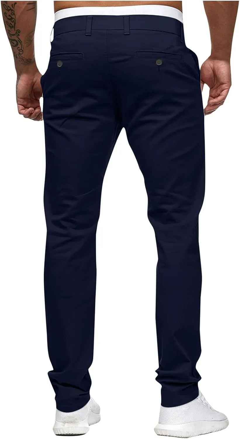Cargo Trousers for Men Casual Sweatpants Outdoor Elastic Waist Drawstring Pant with Pockets Men's Pants Cargo Joggers