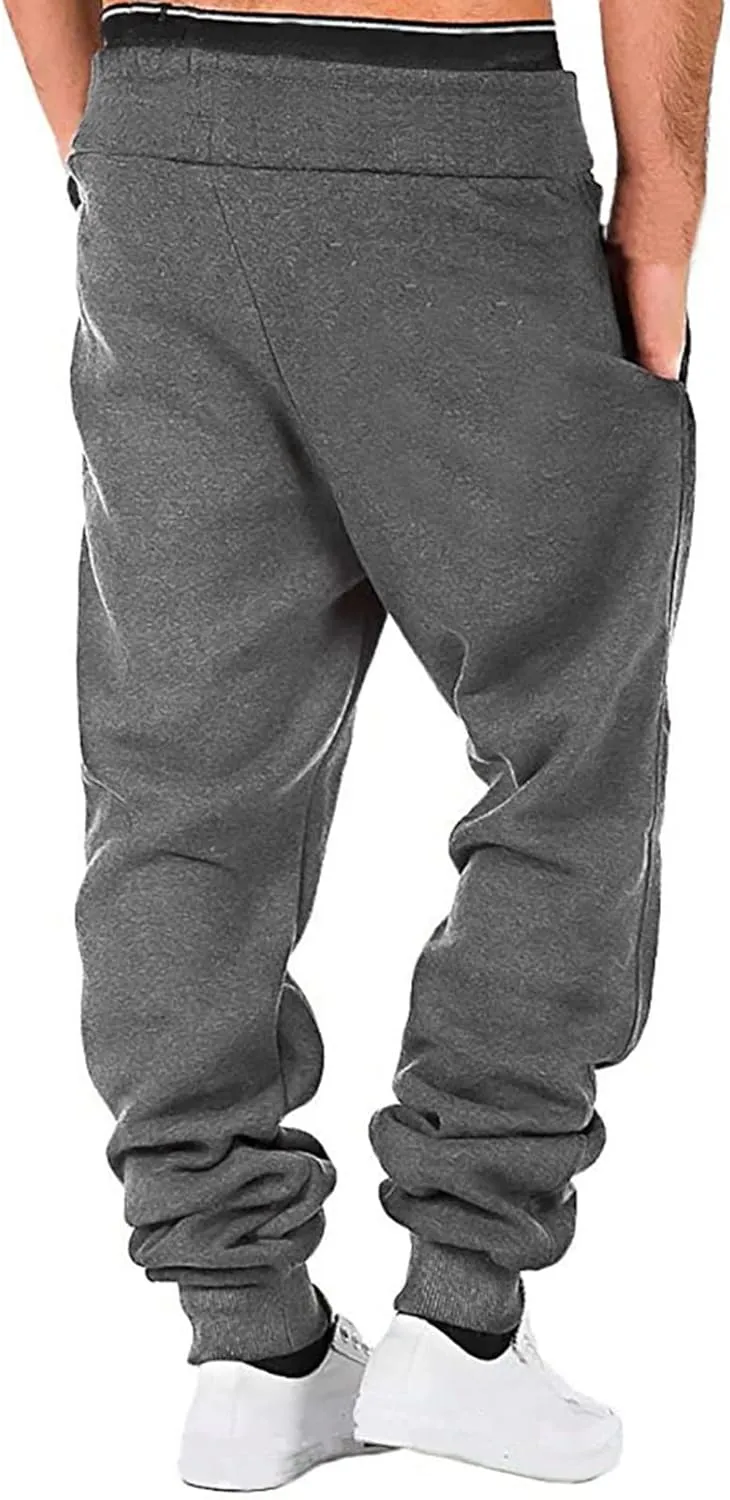 Cargo Trousers for Men Pants Outdoor Pant Casual Pants for Men False Zipper Pockets Low Rise Jogging Pants Straight