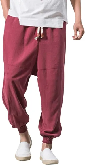 Cargo Trousers for Men Sweatpants Jogging Bottoms Regular Fit Fleece Tracksuit Joggers Gym Sport Drawstring Trousers