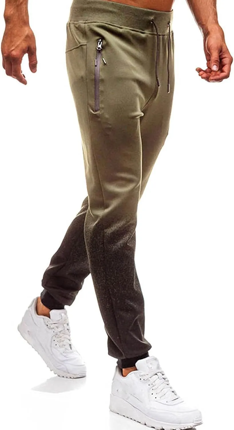 Cargo Trousers for Men with Pockets Men's Fleece Jogging Bottoms Casual Thermals Trousers Winter Warm Joggers Pants