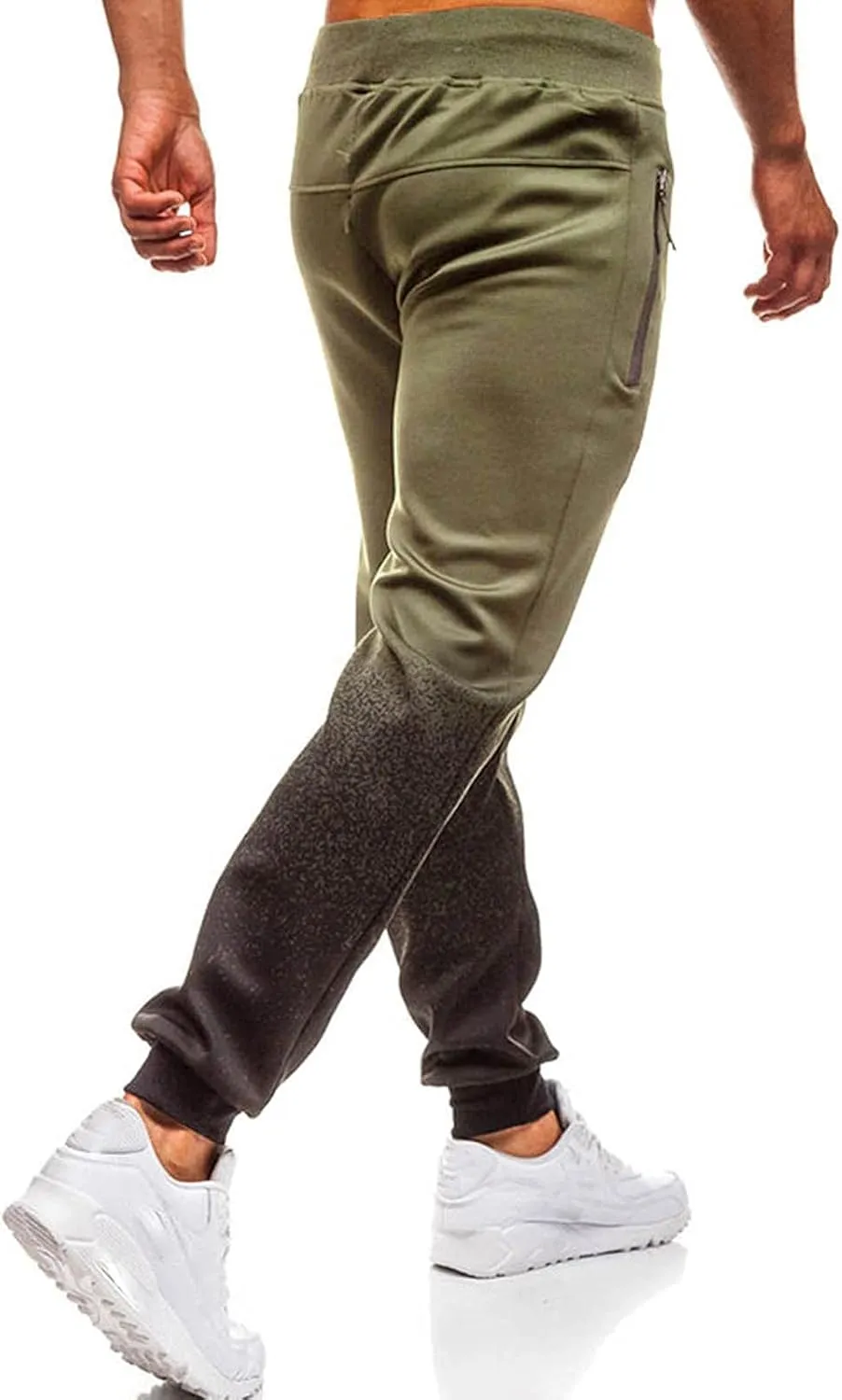 Cargo Trousers for Men with Pockets Men's Fleece Jogging Bottoms Casual Thermals Trousers Winter Warm Joggers Pants