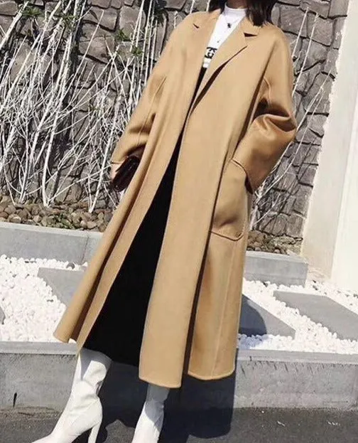 Cashmere Jas - Dames - Luxe en Tijdloos Ontwerp met Perfecte Pasvorm